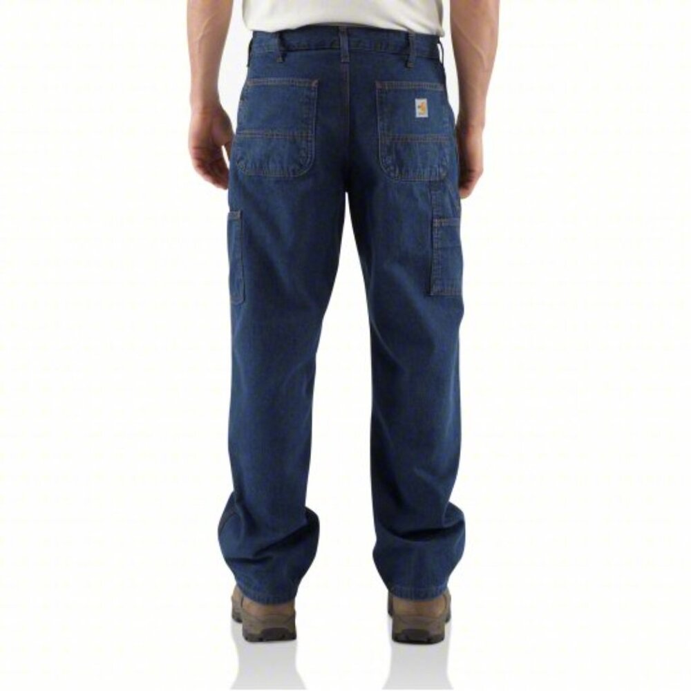 Carhartt Men's FR Signature Denim Dungaree NWOT 34X30 - Picture 14 of 14